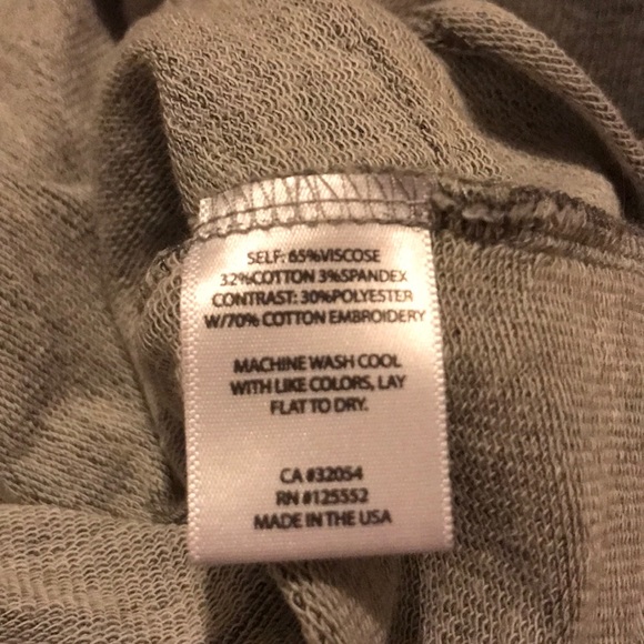 Anthropologie Dolan Lace Stripe Top - Picture 2 of 2